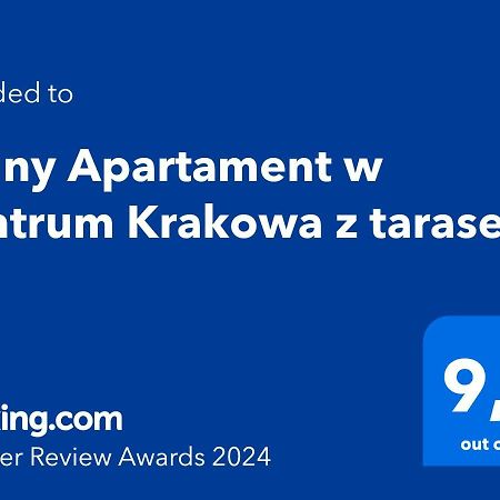 Ladny Apartament W Centrum Krakowa Z Tarasem. Ngoại thất bức ảnh