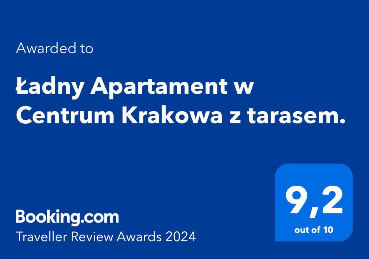 Ladny Apartament W Centrum Krakowa Z Tarasem. Ngoại thất bức ảnh